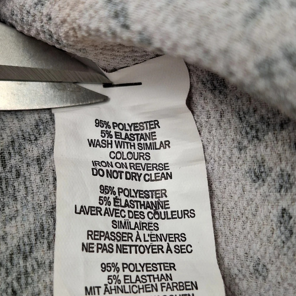 Bohoo Size 14 Snake Print Ruffle Faux Wrap Long Sleeve Elastic Waist Mini Dress - Picture 9 of 11